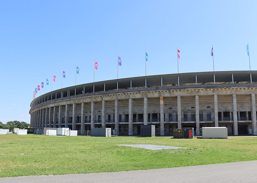 Olympiastadion von außen